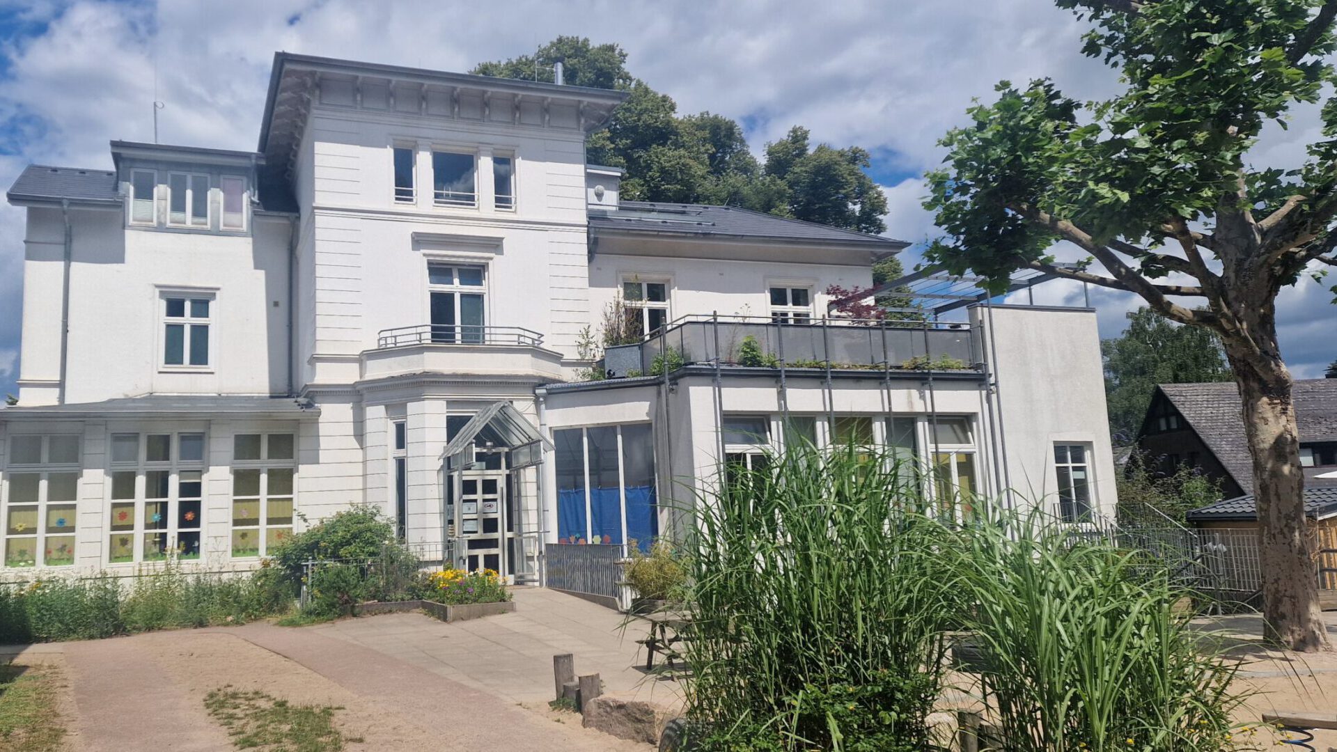 Kita Maria Grün Blankenese Eingang