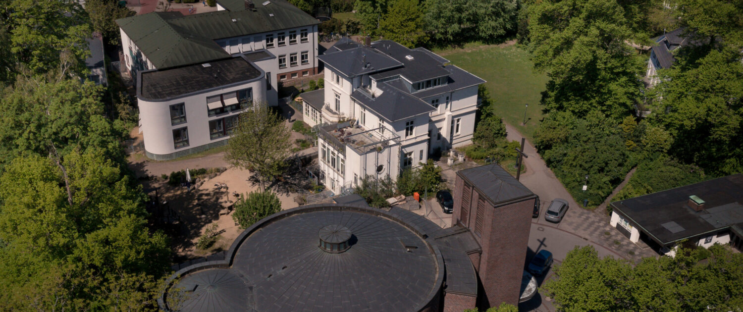 Kita Maria Grün Blankenese aus der Luft Kita Maria Grün Blankenese aus der Luft